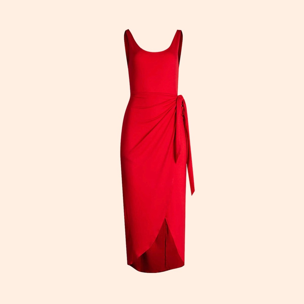 Reformation Kaila Dress (Cherry)